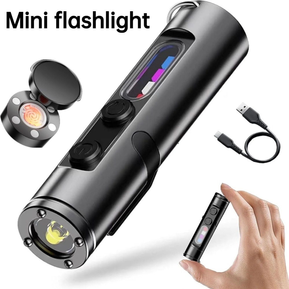 Outdoor Lighting Landscape - Mini lampe torche d'extérieur rechargeable USB-C