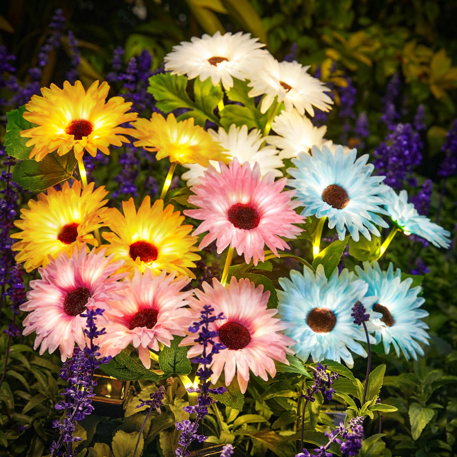 Outdoor Lighting Yard Decoration - Lampes solaires de jardin d'extérieur, 16