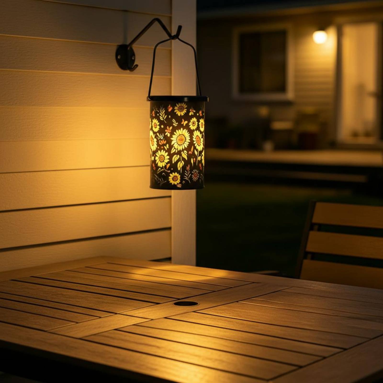 Hanging Outdoor Lighting - Lanterne solaire suspendue au design vintage