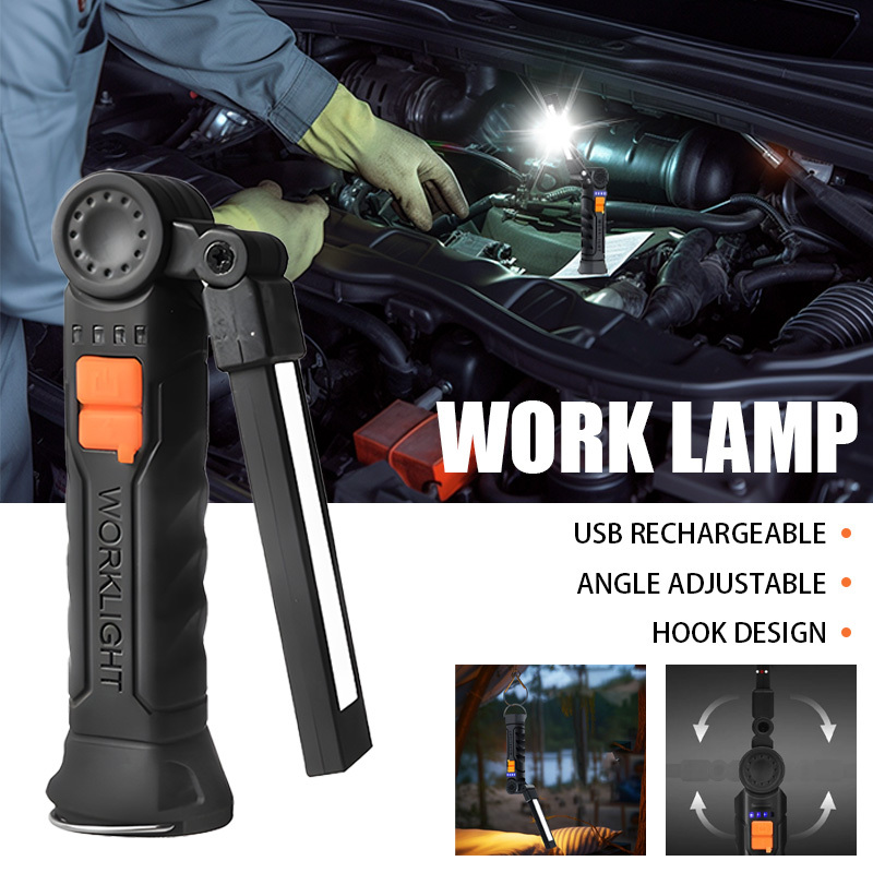 Hanging Outdoor Lighting - Lampe de poche LED COB portable,