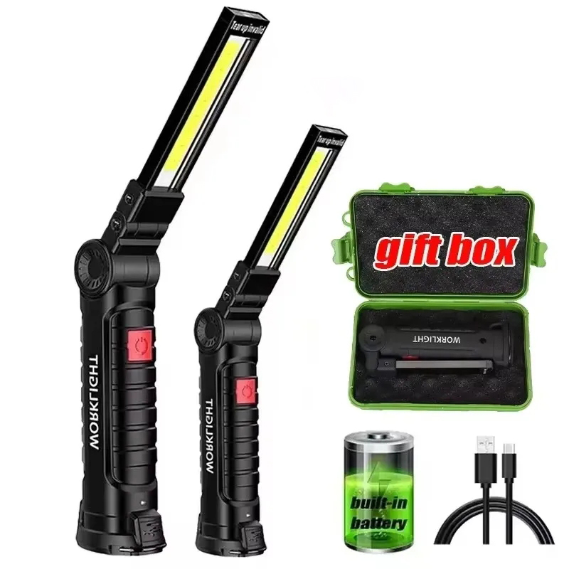 Outdoor Lighting Hooks - Lampe de poche portable rechargeable par