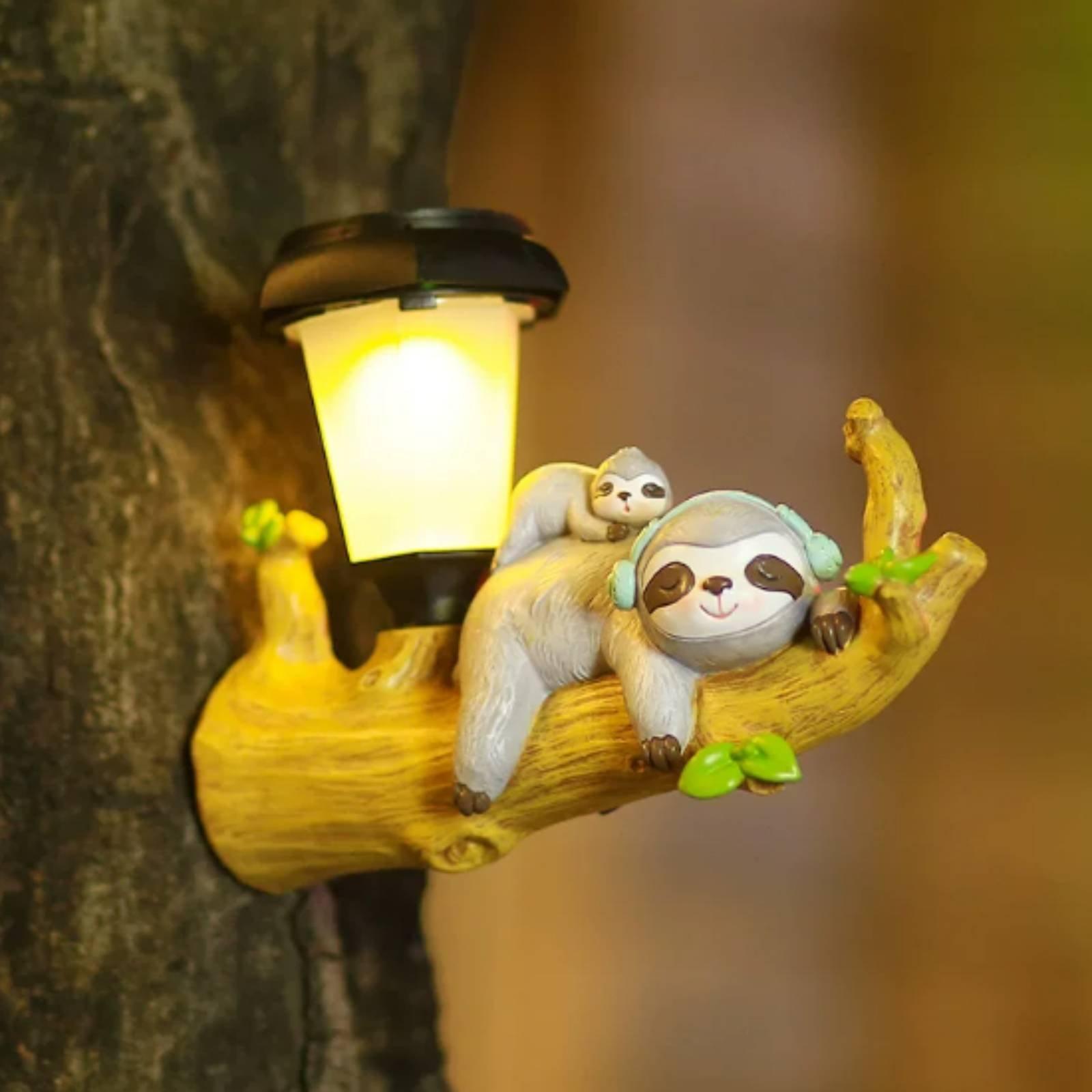 Outdoor Lighting Yard Decoration - Lampe solaire suspendue d'extérieur en résine,