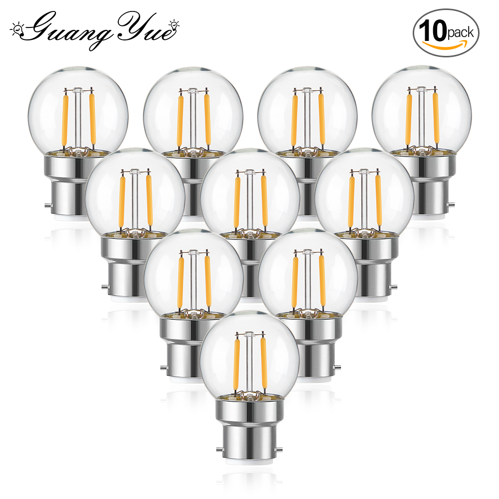 Outdoor Lighting Replacement Parts - Ampoule Led Vintage G40 B22, variable,