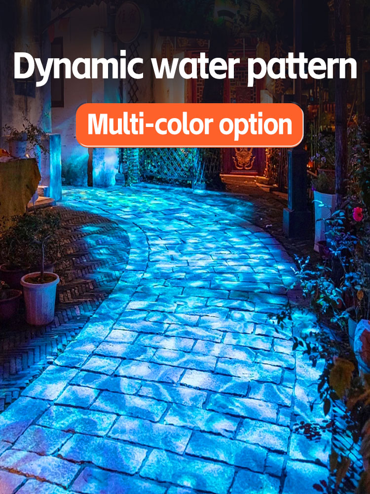 Outdoor Lighting Logo - Lumières de Projection extérieures d'ondulation d'eau
