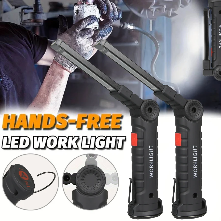 Hanging Outdoor Lighting - Nouvelle lampe torche LED COB portable,