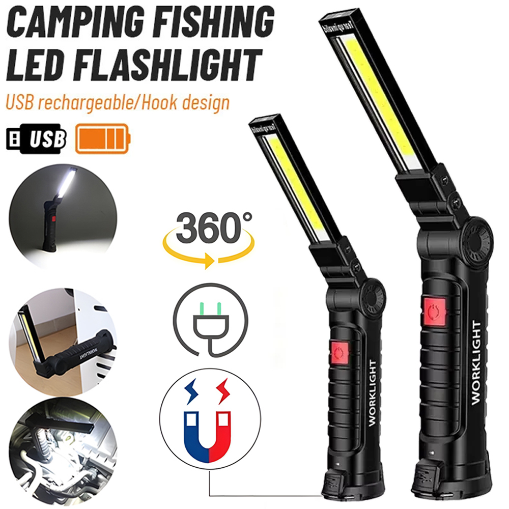 Outdoor Lighting Landscape - Lampe de poche LED COB, torche