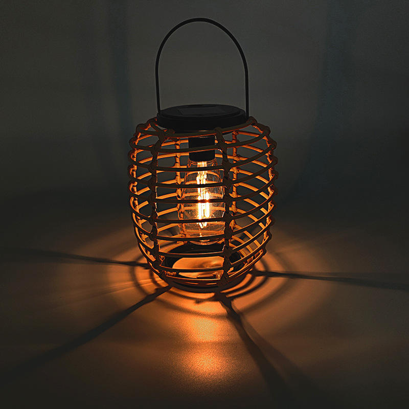 Hanging Outdoor Lighting - Lampe solaire LED rétro suspendue en
