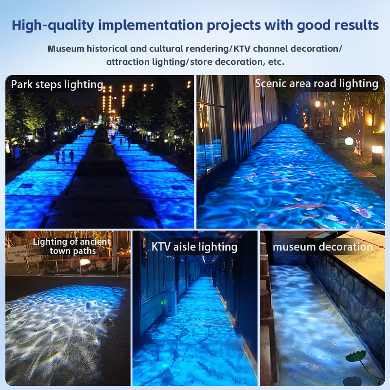 Projecteur d'ondulations d'eau - Outdoor Lighting Logo avis et prix