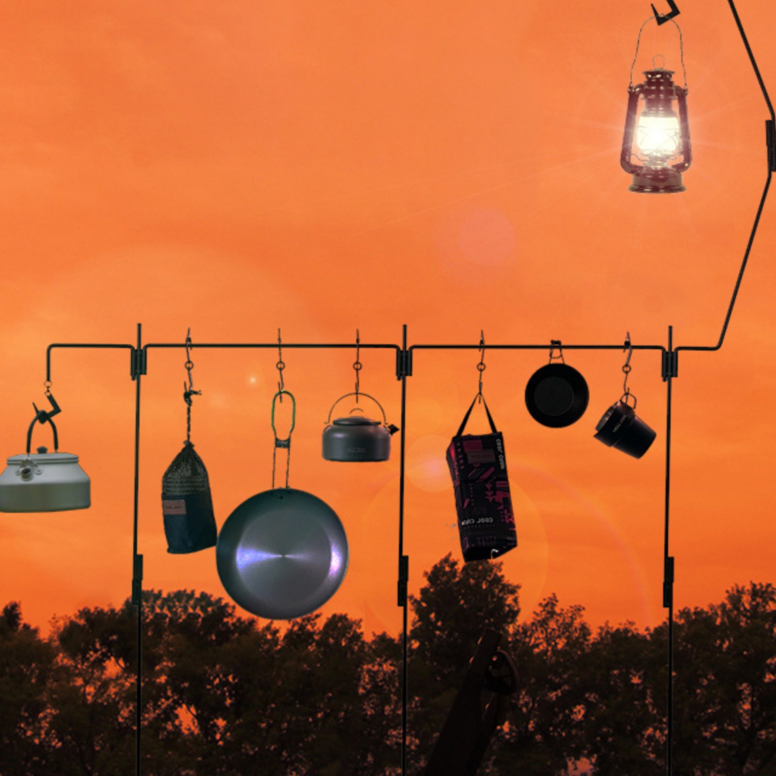 Support de lanterne de camping - Hanging Outdoor Lighting avis et prix