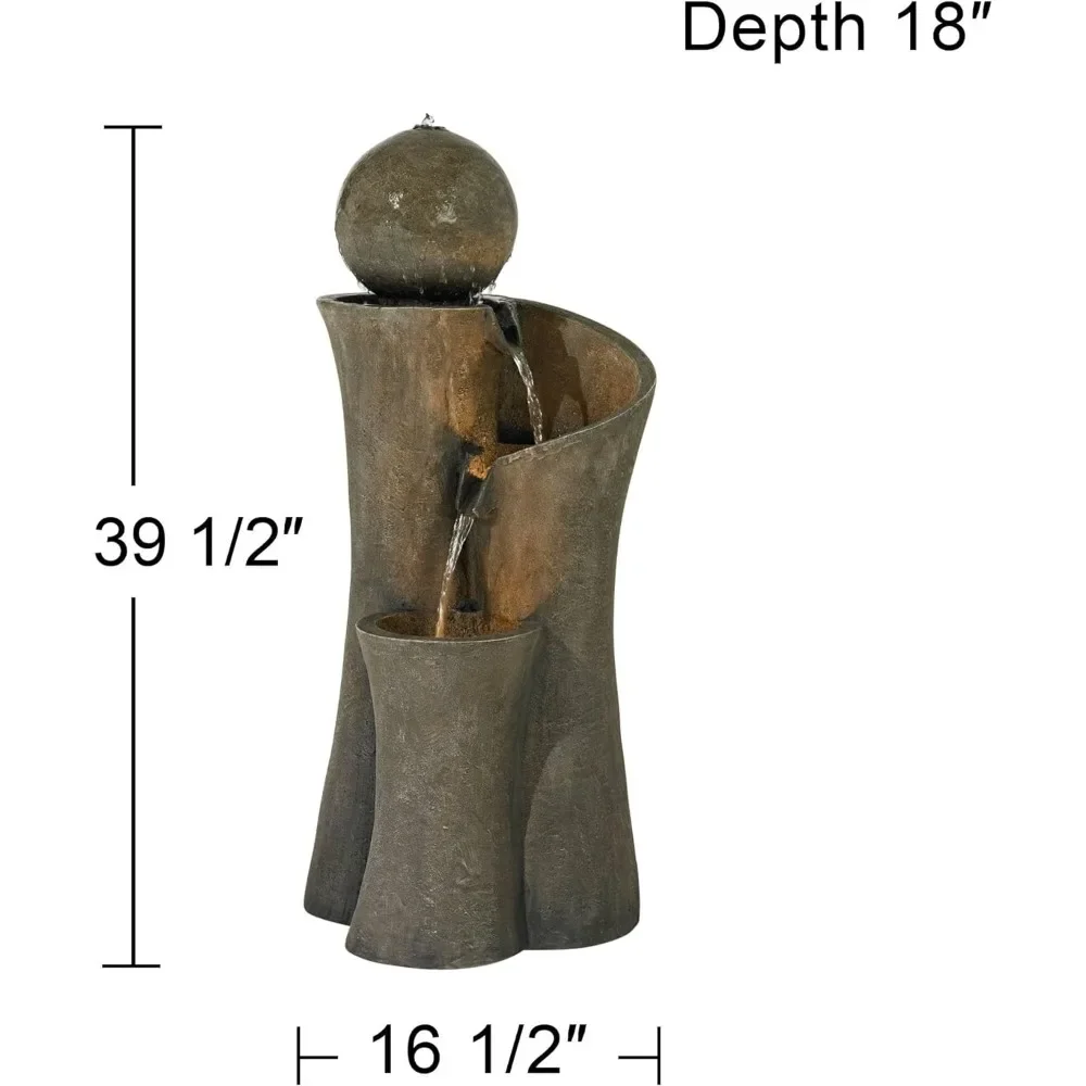 # # Fontaine d'eau barboteur p - Outdoor Zen Lighting avis et prix