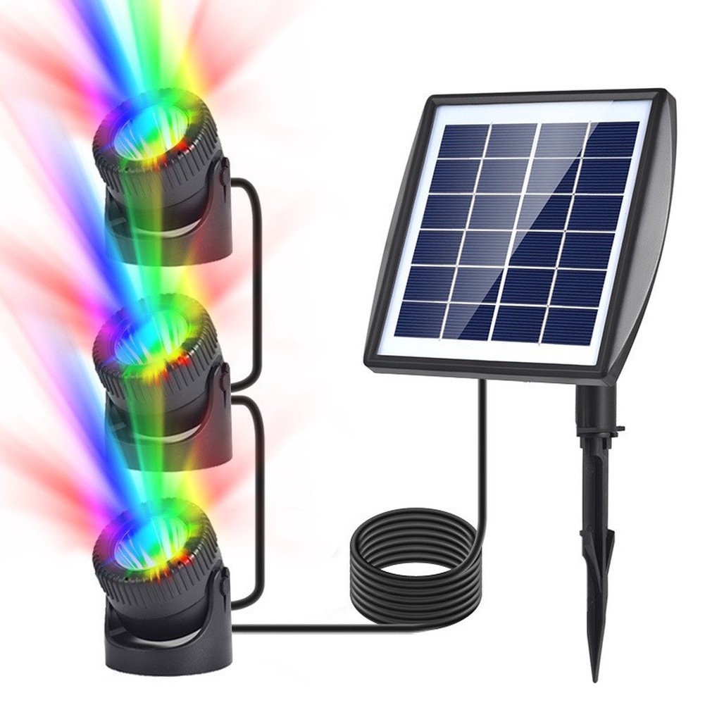 Lampes solaires RGB submersibl - Pond Light Submersible avis et prix