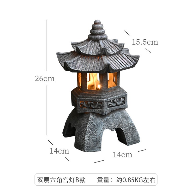 Statues de pagode, statue sola - Outdoor Zen Lighting avis et prix