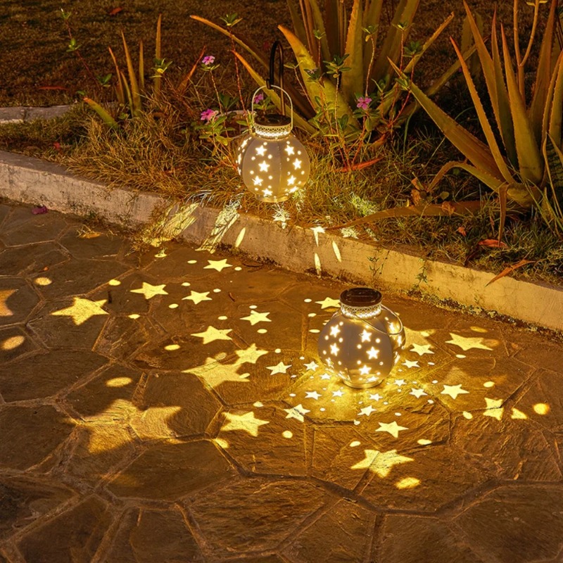 Lampe projecteur étoile de jar - Outdoor Lighting Yard Decoration avis et prix
