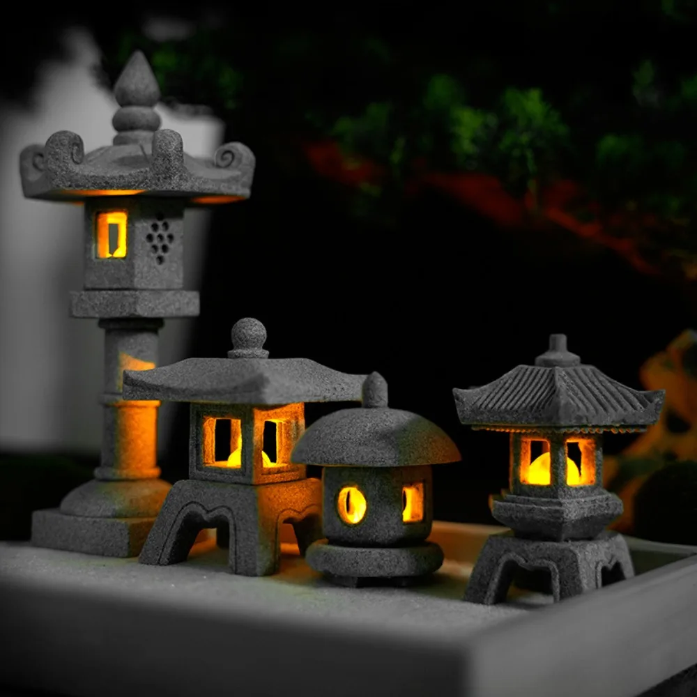 Mini pagode lanterne lumière j - Outdoor Zen Lighting avis et prix