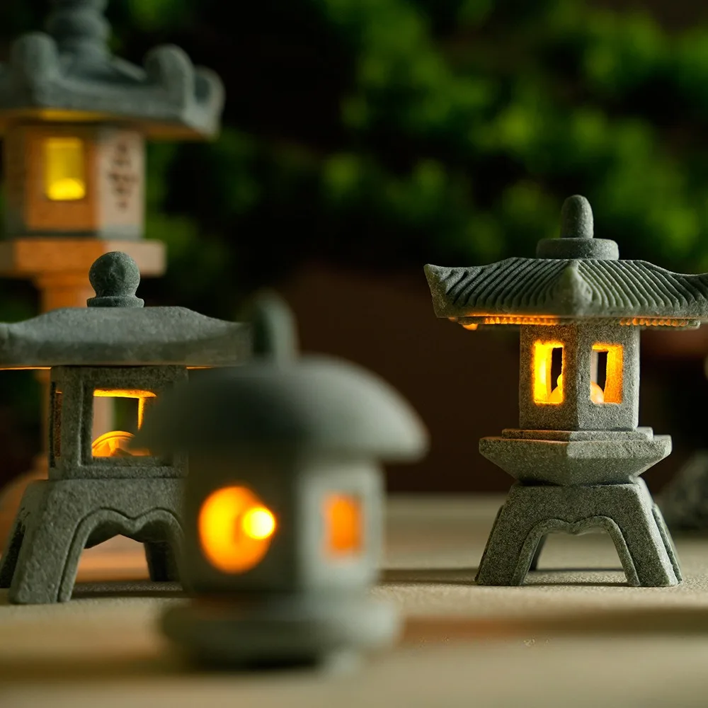 Mini pagode lanterne lumière j - Outdoor Zen Lighting avis et prix