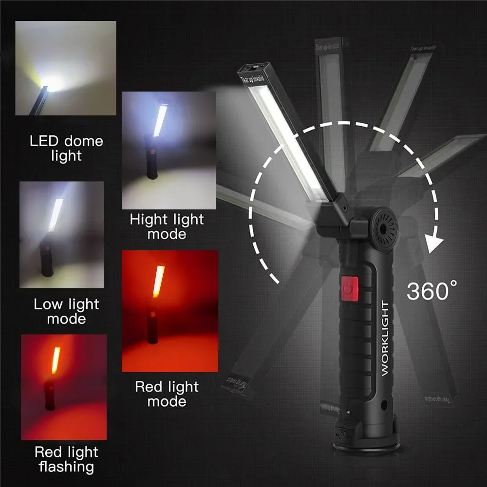 Lampe de poche LED COB Portabl - Hanging Outdoor Lighting avis et prix