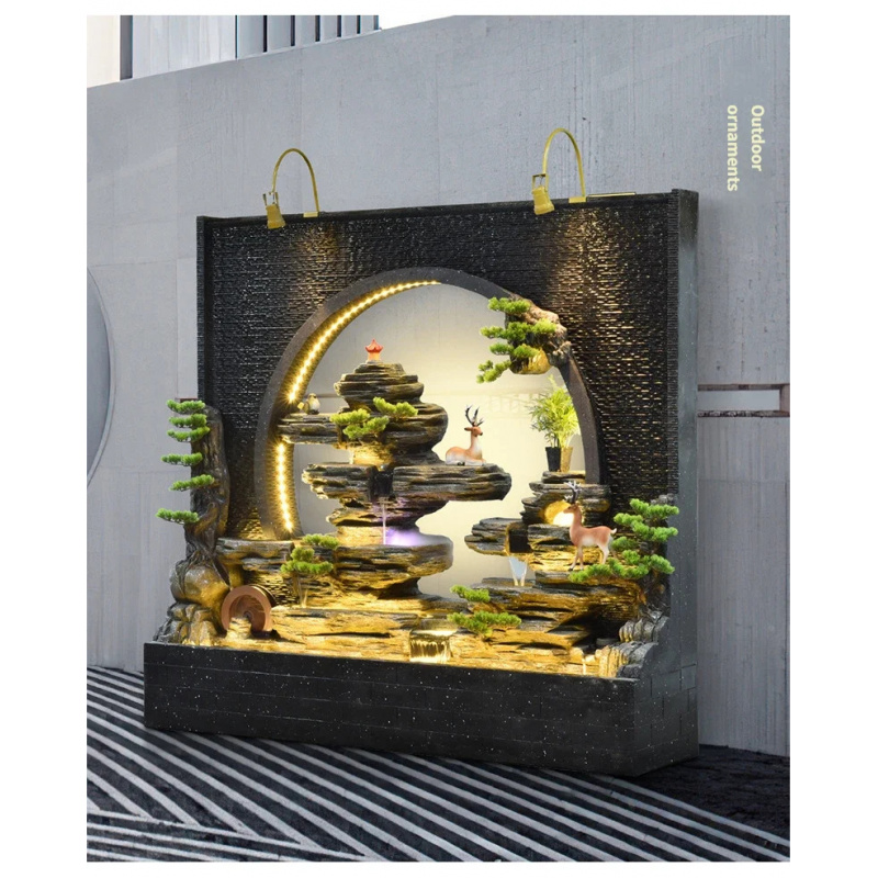 Fontaine murale intérieure et  - Outdoor Zen Lighting avis et prix