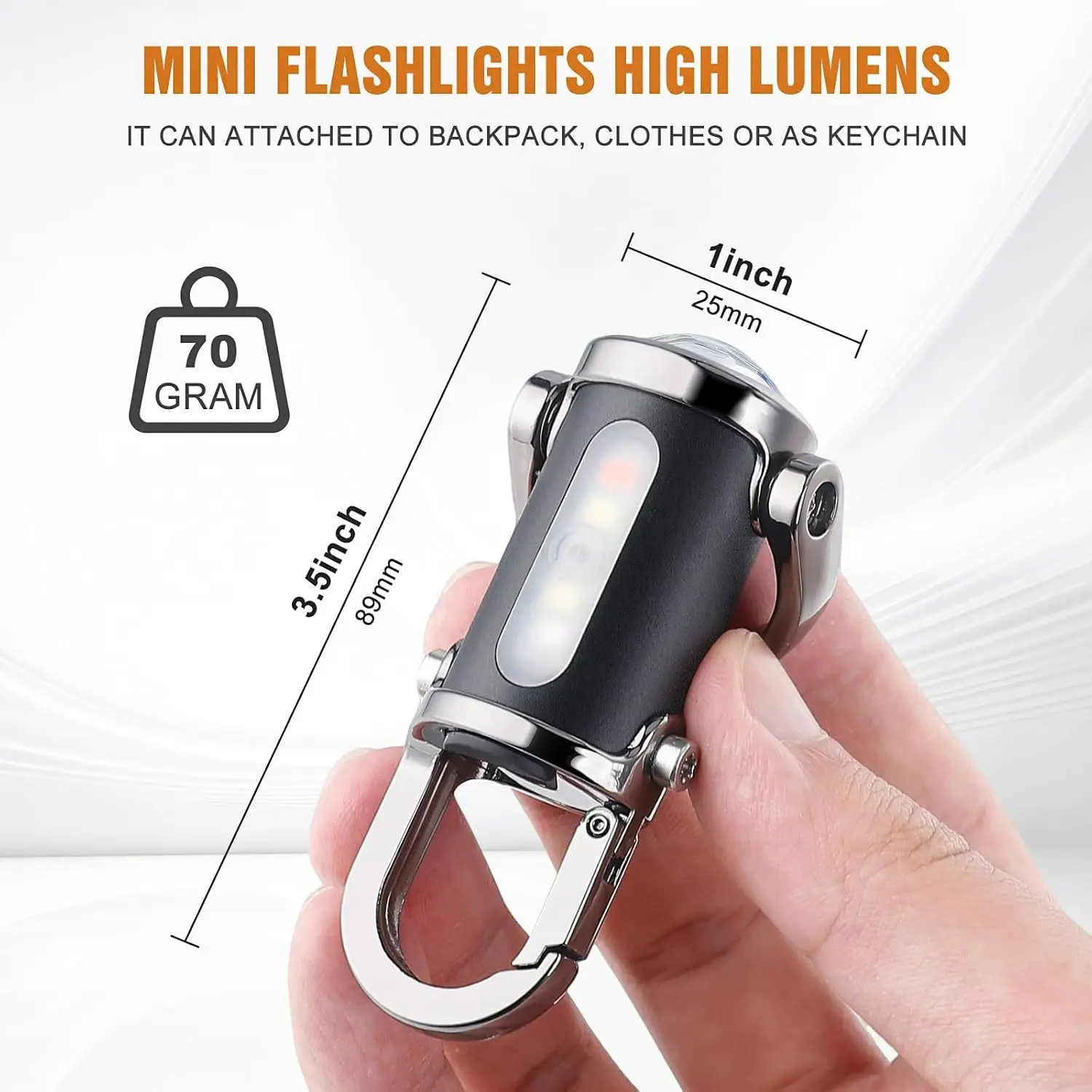 Mini lampe de poche porte-clés - Outdoor Lighting Hooks avis et prix