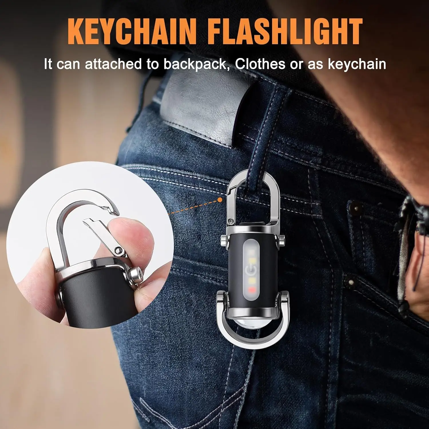 Mini lampe de poche porte-clés - Outdoor Lighting Hooks avis et prix