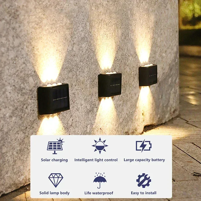Lampe murale solaire COB, étan - Outdoor Lighting Landscape avis et prix
