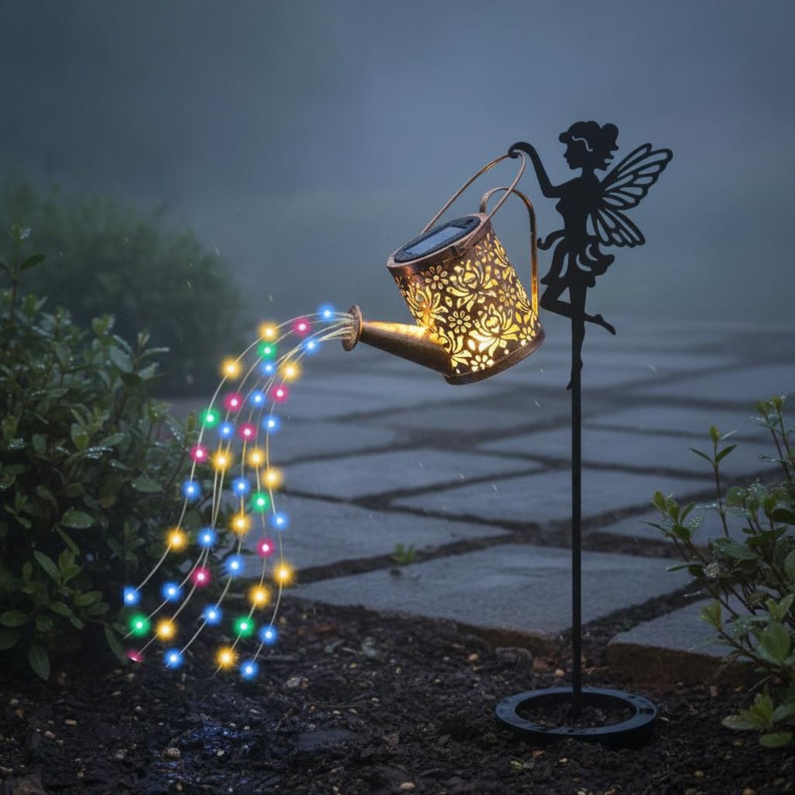 Arrosoir solaire lumineux déco - Outdoor Lighting Yard Decoration avis et prix