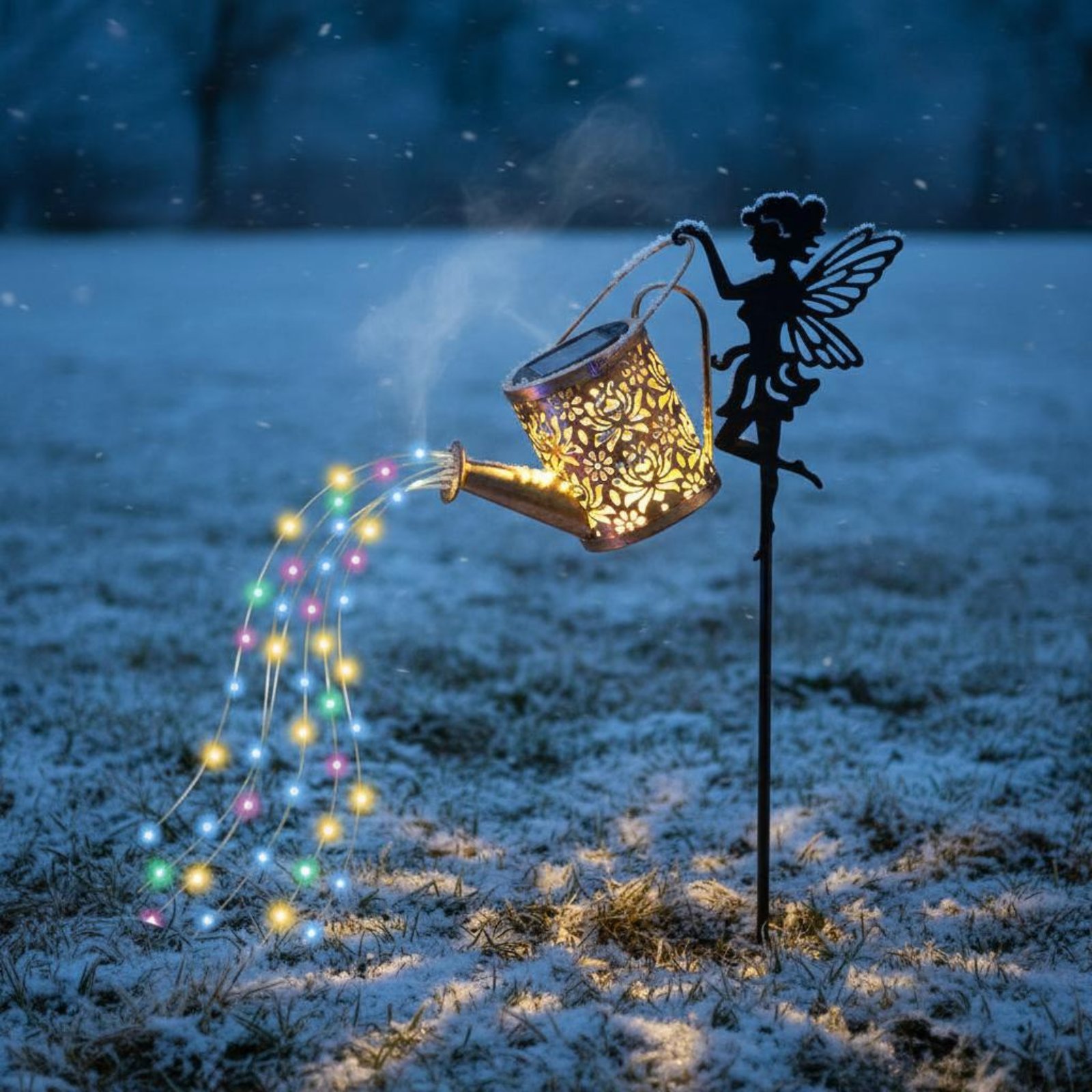 Arrosoir solaire lumineux déco - Outdoor Lighting Yard Decoration avis et prix