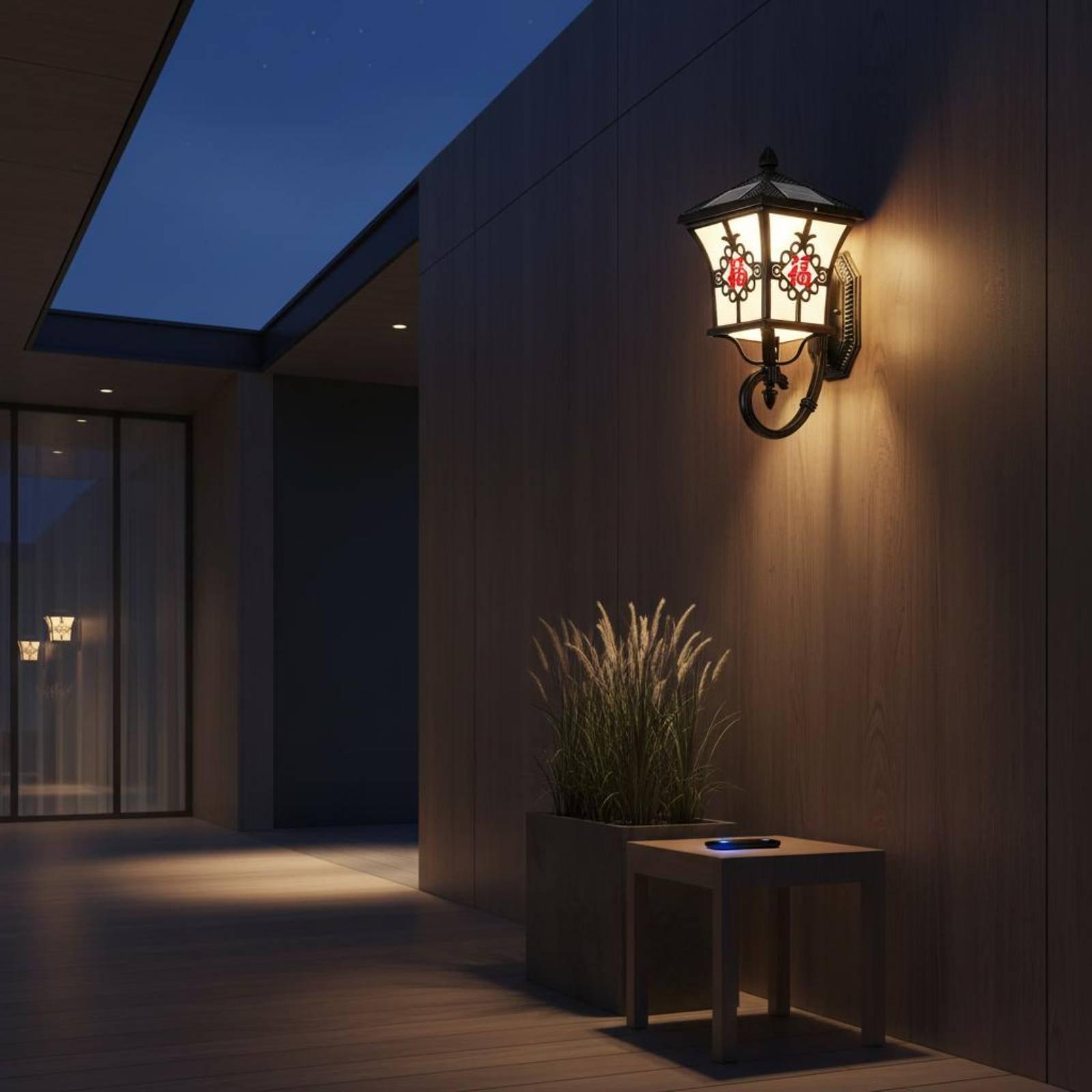 Lampe murale solaire LED d'ext - Outdoor Lighting For Patio avis et prix