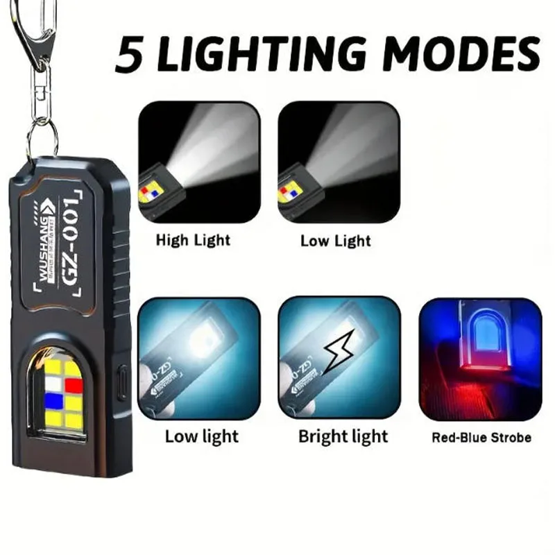 Mini lampe torche LED COB puis - Hanging Outdoor Lighting avis et prix