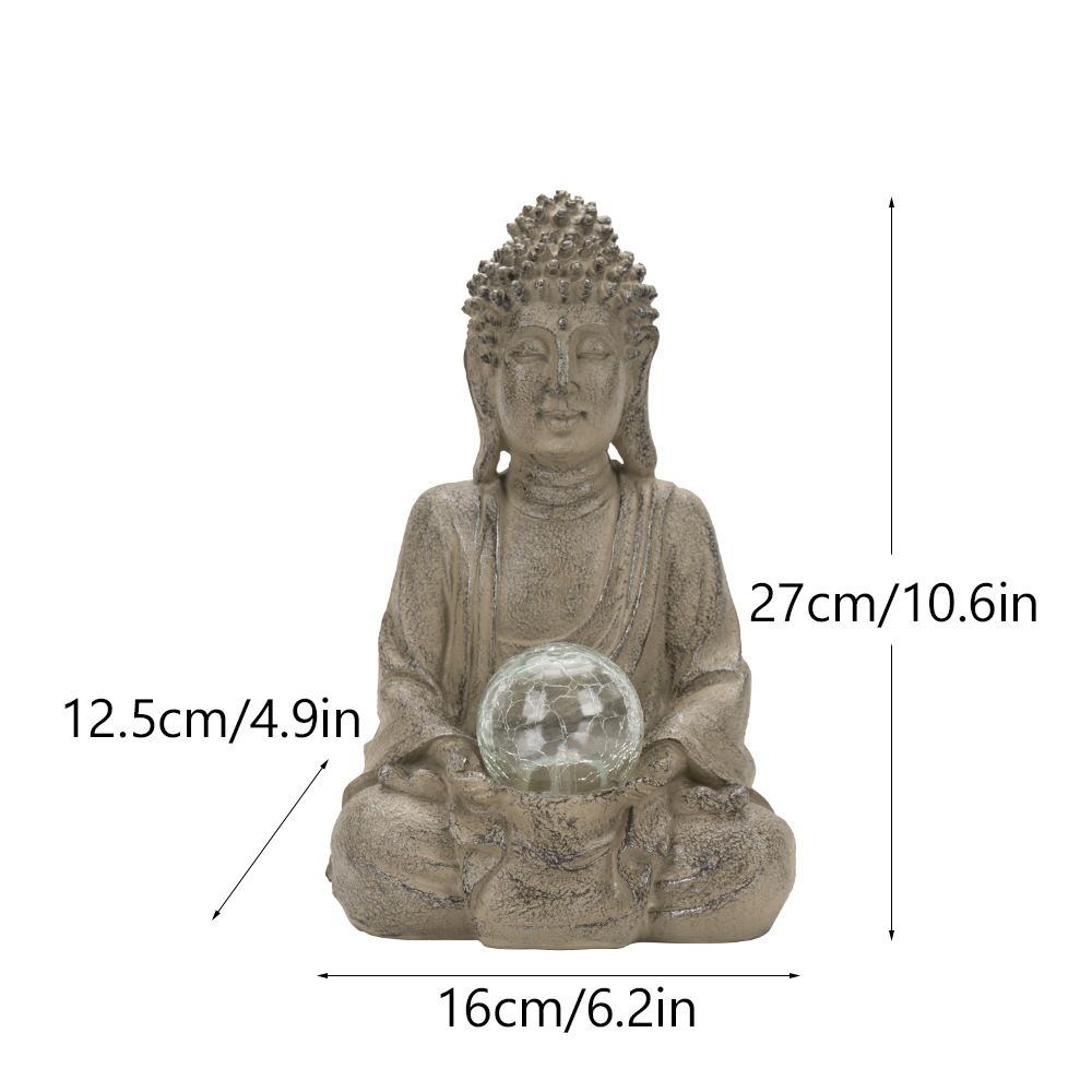 Vilead – Statue de Bouddha en  - Outdoor Zen Lighting avis et prix