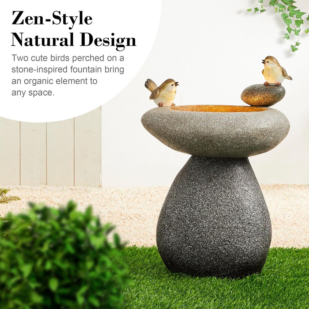Fontaine d'eau de 20,75 po de  - Outdoor Zen Lighting avis et prix
