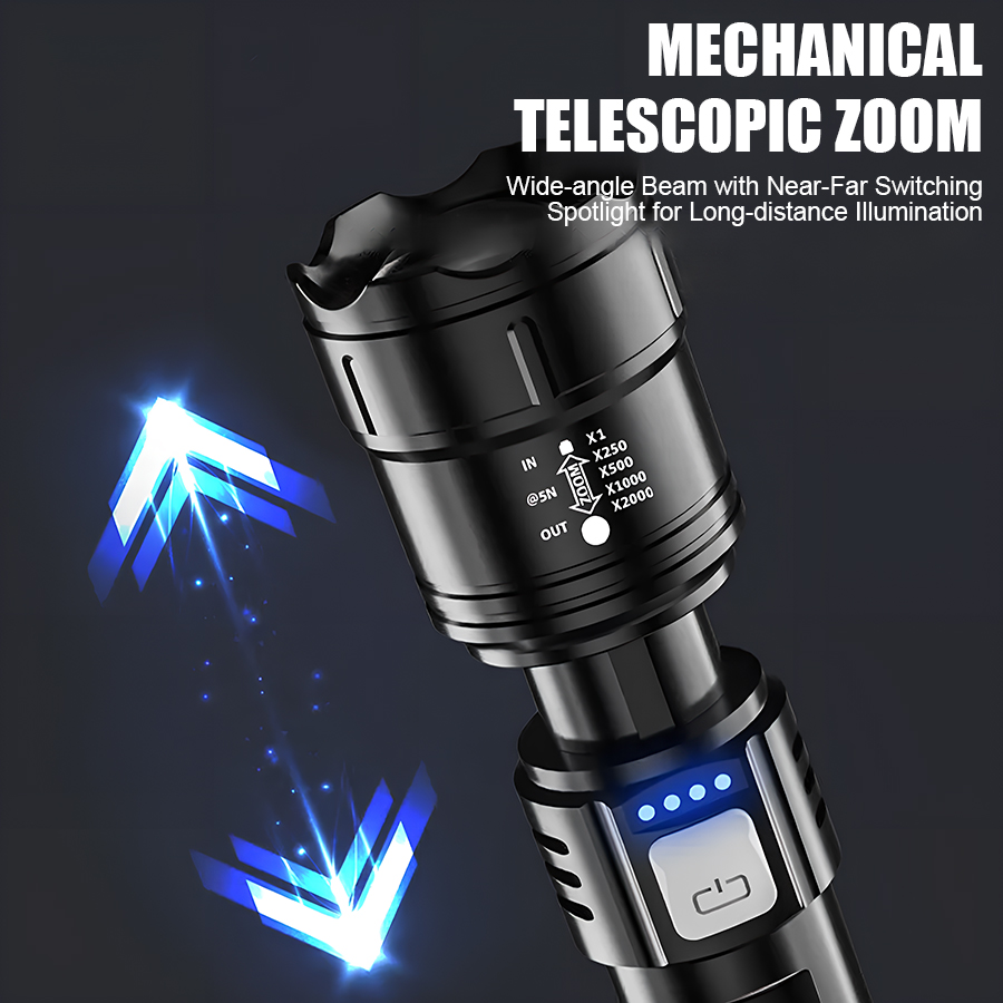 Lampe torche LED P50 haute pui - Outdoor Lighting Nearby avis et prix
