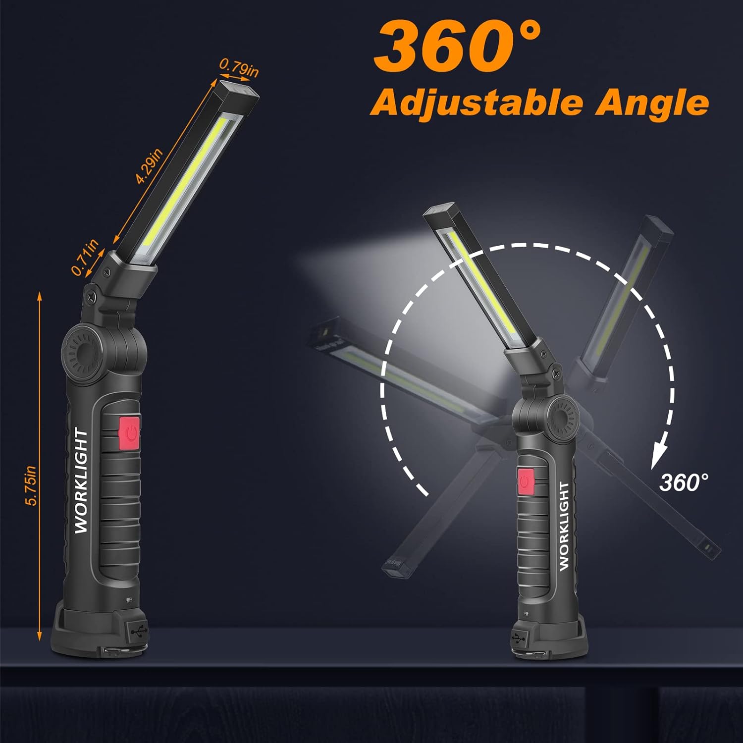 Lampe de poche portable rechar - Outdoor Lighting Hooks avis et prix