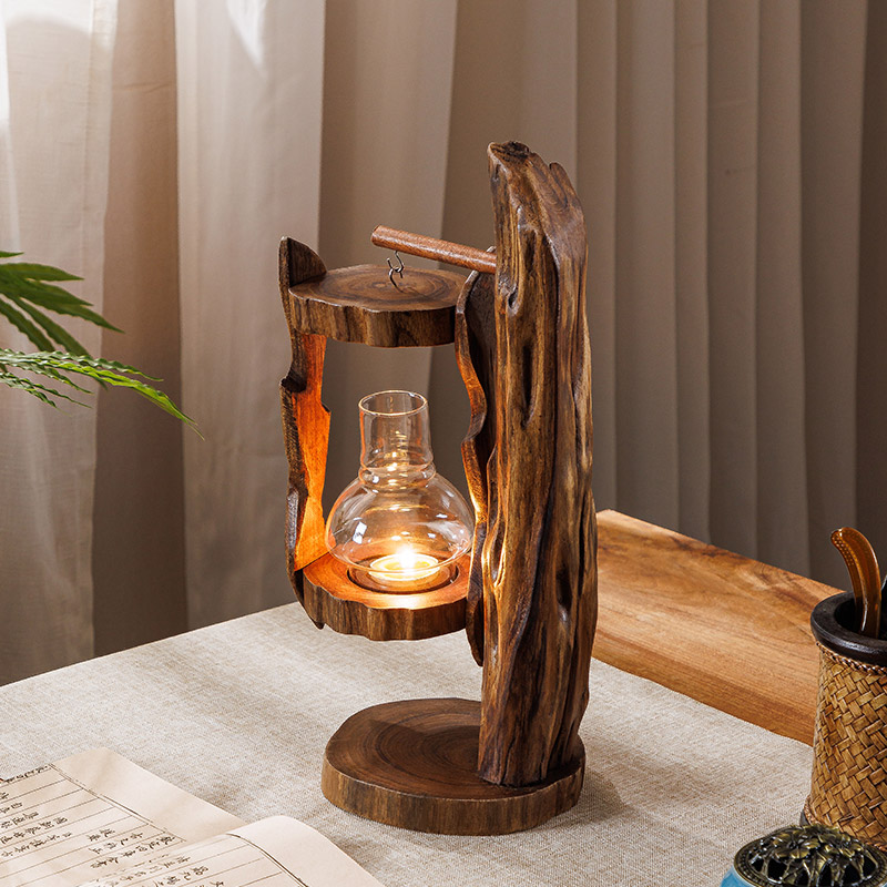 Lampe à Vent en Forme de Bûche - Outdoor Zen Lighting avis et prix
