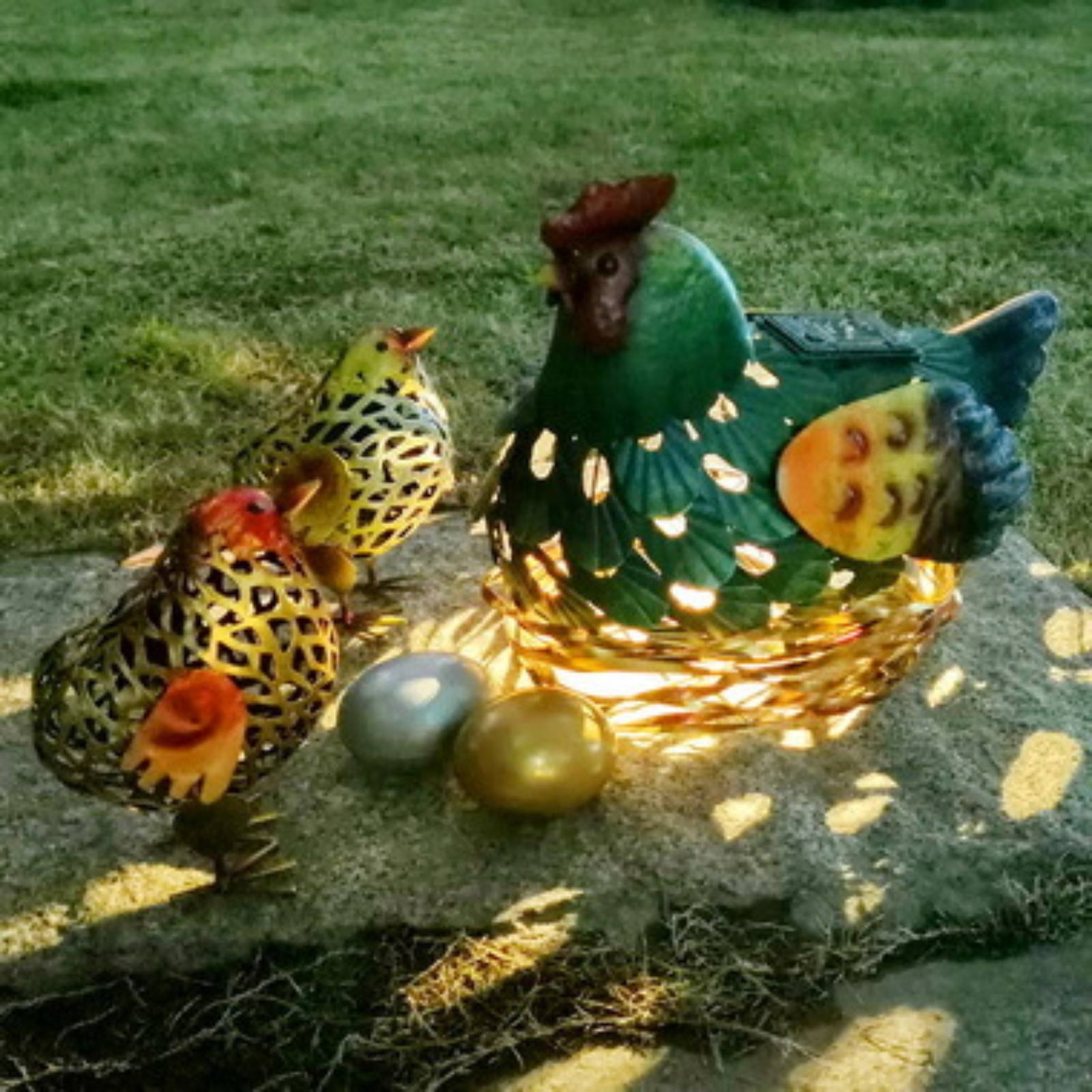 Lanterne solaire en forme de p - Outdoor Lighting Yard Decoration avis et prix