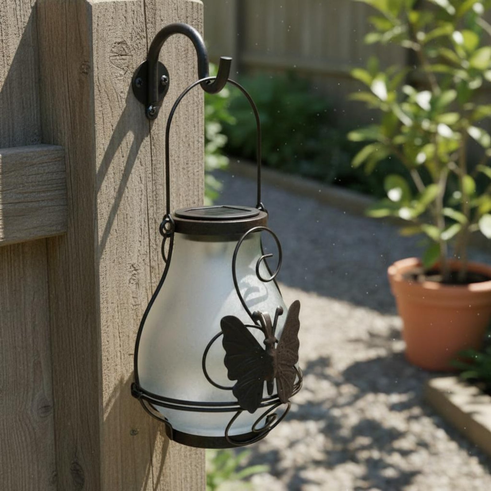 Lanterne solaire en forme de p - Outdoor Lighting For Patio avis et prix
