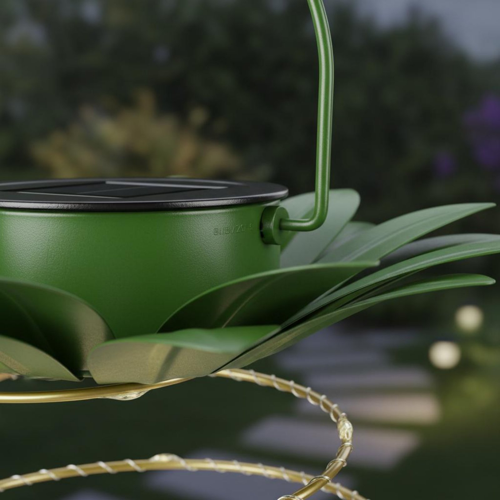 Lampe solaire en forme d'anana - Hanging Outdoor Lighting avis et prix