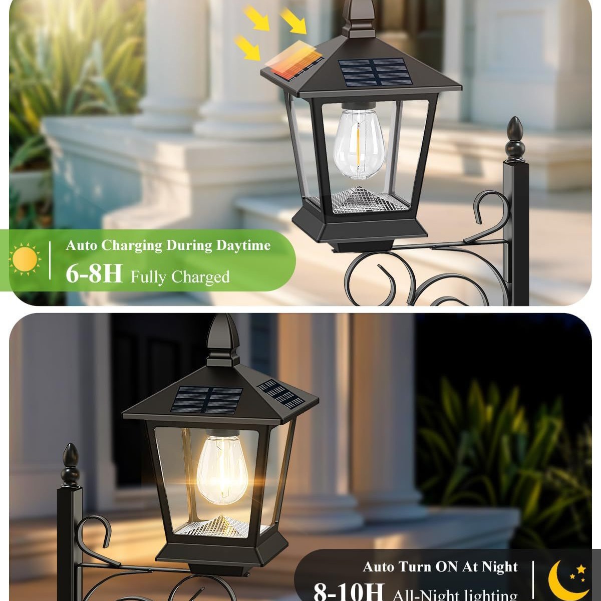 Lampe solaire 2 en 1 pour plan - Hanging Outdoor Lighting avis et prix