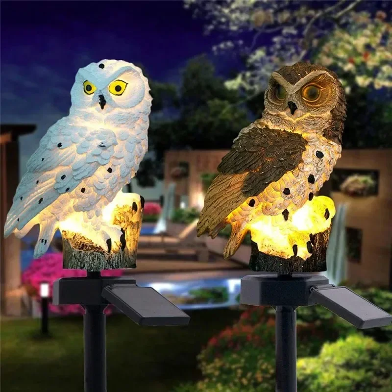 Statue de hibou solaire, lumiè - Outdoor Lighting For Patio avis et prix