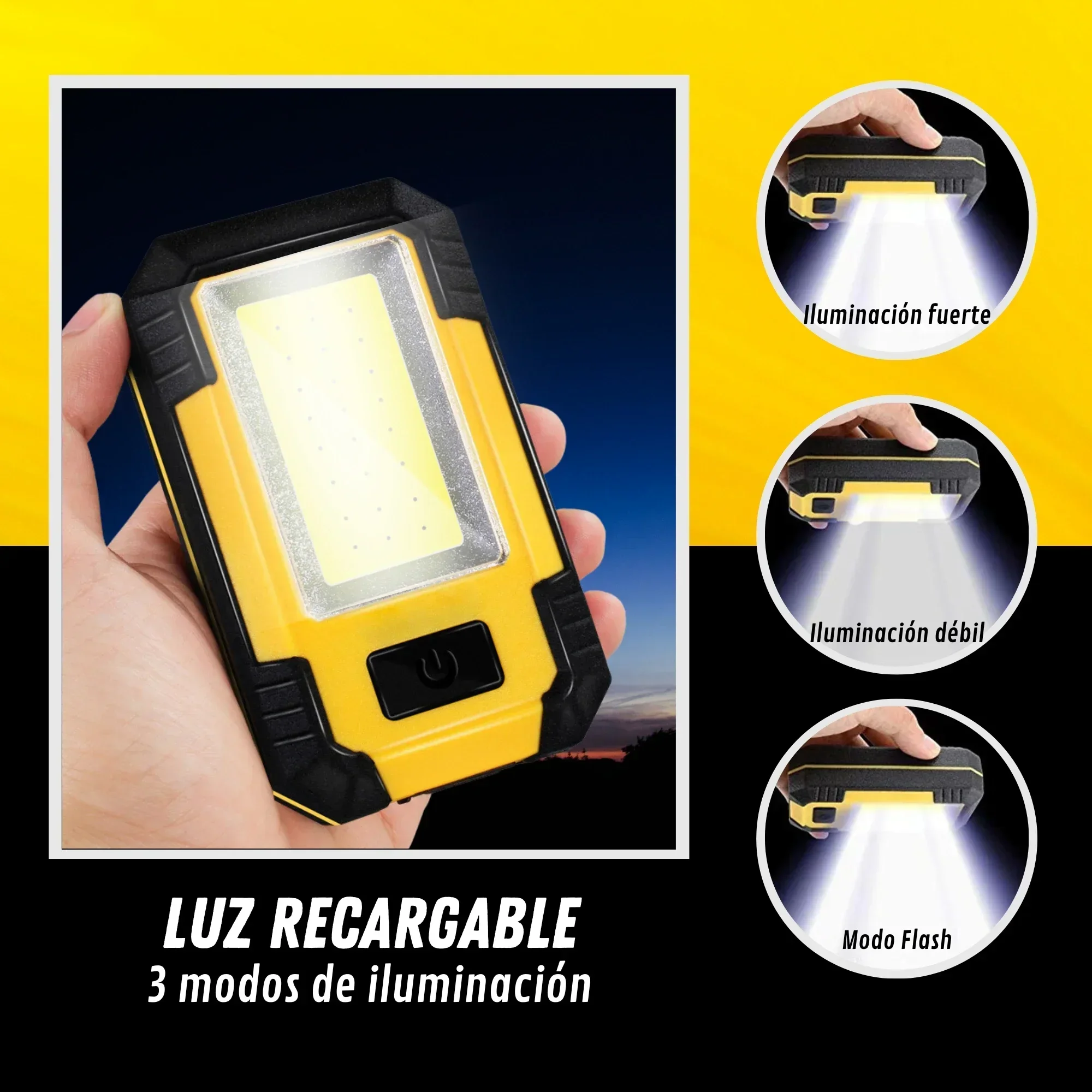 Lampe de travail Portable Rech - Outdoor Lighting Hooks avis et prix