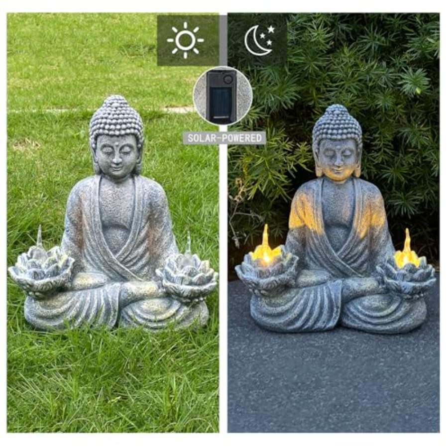 Statue de Bouddha pour la déco - Outdoor Zen Lighting avis et prix
