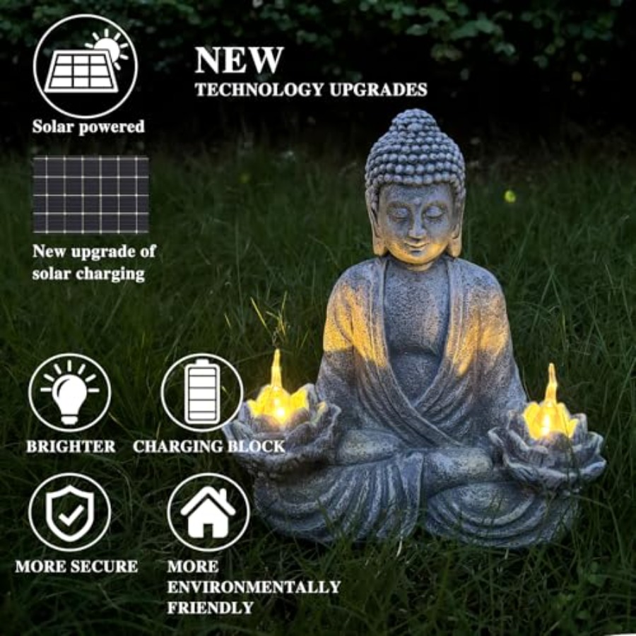 Statue de Bouddha pour la déco - Outdoor Zen Lighting avis et prix
