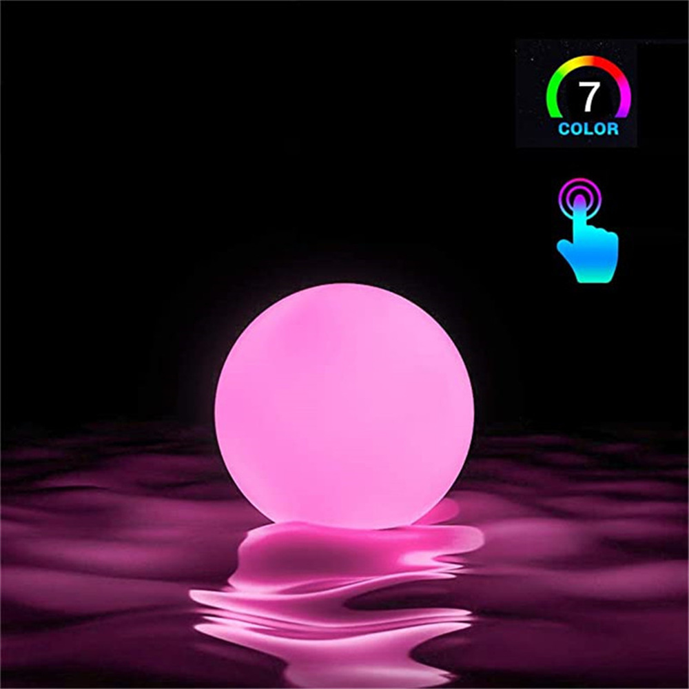 2 pièces 1pc RGB flottant pisc - Pond Light Submersible avis et prix