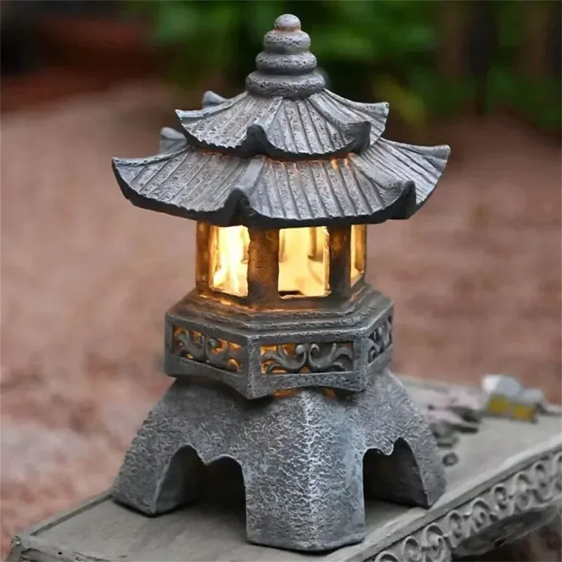 Lanterne solaire japonaise de  - Outdoor Zen Lighting avis et prix