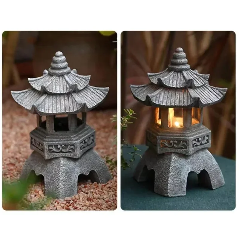 Lanterne solaire japonaise de  - Outdoor Zen Lighting avis et prix