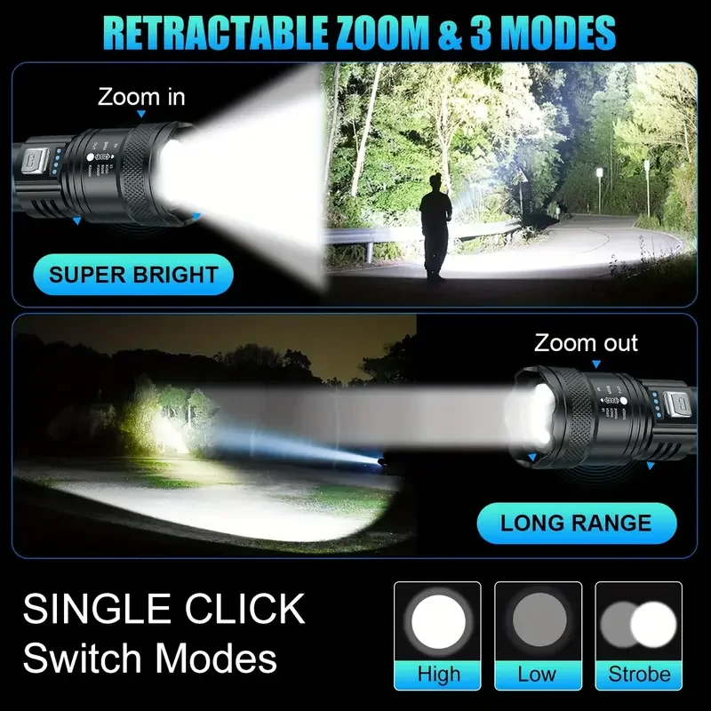 Lampe de poche tactique LED 20 - Outdoor Lighting Nearby avis et prix