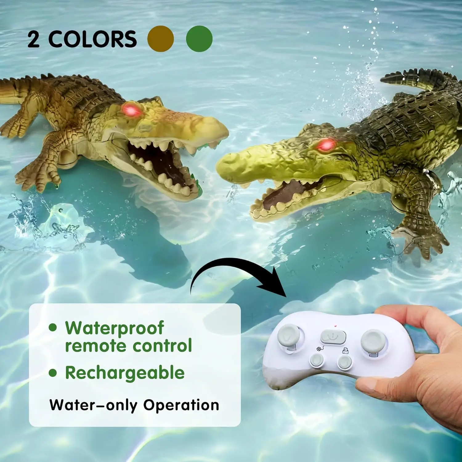 Jouet aquatique télécommandé e - Pond Light Submersible avis et prix